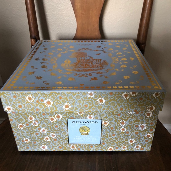 Wedgwood England Other Wedgwood Tea Garden Lemon Ginger 3pc Set Poshmark